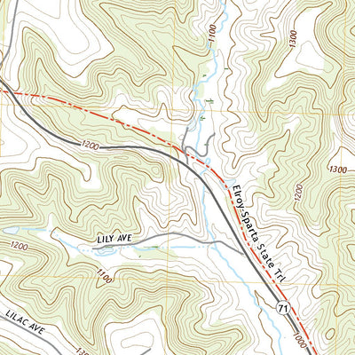 United States Geological Survey Wilton, WI (2022, 24000-Scale) digital map