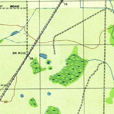 United States Geological Survey Wimauma, FL (1944, 31680-Scale) digital map