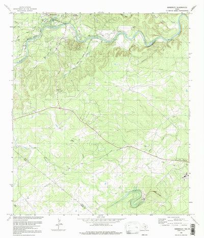 United States Geological Survey Wimberley, TX (1989, 24000-Scale) digital map