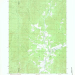 United States Geological Survey Wimer, OR (1983, 24000-Scale) digital map