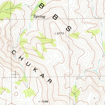 United States Geological Survey Win Wan Flat, NV (1979, 24000-Scale) digital map