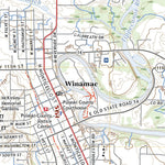 United States Geological Survey Winamac, IN (2022, 24000-Scale) digital map