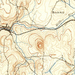 United States Geological Survey Winchendon, MA-NH (1935, 62500-Scale) digital map