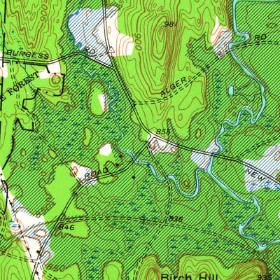 United States Geological Survey Winchendon, MA-NH (1954, 24000-Scale) digital map