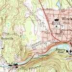 United States Geological Survey Winchendon, MA-NH (1971, 25000-Scale) digital map