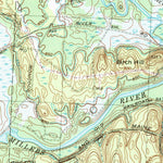 United States Geological Survey Winchendon, MA-NH (1971, 25000-Scale) digital map