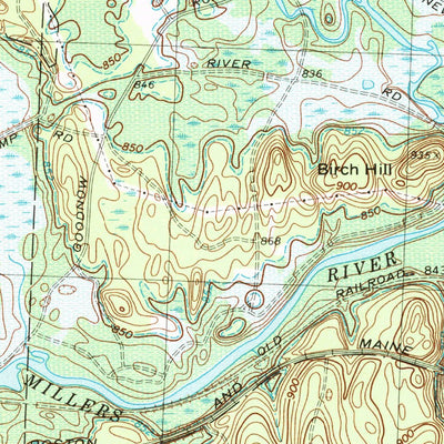 United States Geological Survey Winchendon, MA-NH (1971, 25000-Scale) digital map
