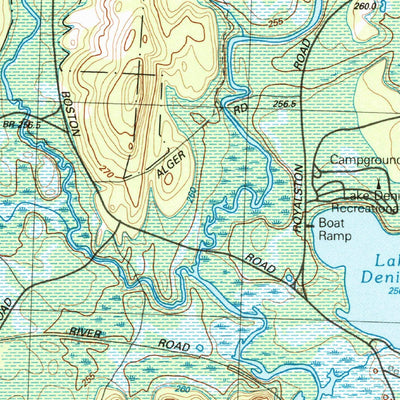United States Geological Survey Winchendon, MA-NH (1988, 25000-Scale) digital map