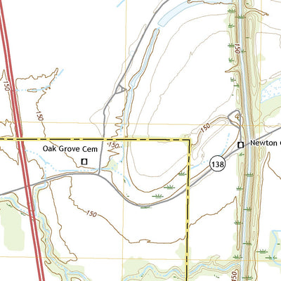 United States Geological Survey Winchester, AR (2020, 24000-Scale) digital map