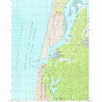 United States Geological Survey Winchester Bay, OR (1985, 24000-Scale) digital map