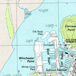 United States Geological Survey Winchester Bay, OR (1985, 24000-Scale) digital map