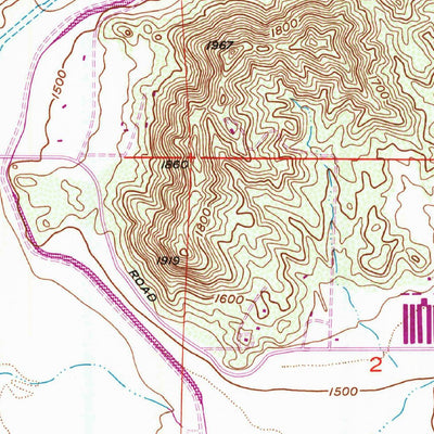 United States Geological Survey Winchester, CA (1953, 24000-Scale) digital map