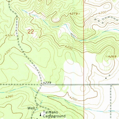 United States Geological Survey Winchester East, ID (1967, 24000-Scale) digital map