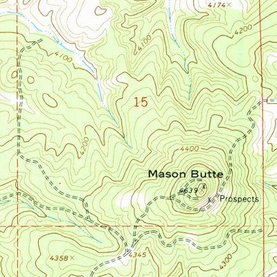 United States Geological Survey Winchester East, ID (1967, 24000-Scale) digital map