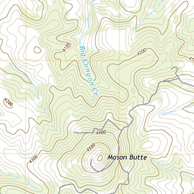 United States Geological Survey Winchester East, ID (2020, 24000-Scale) digital map