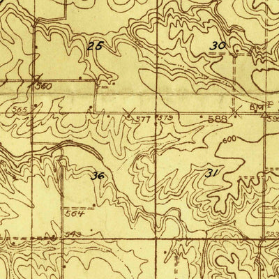 United States Geological Survey Winchester, IL (1924, 48000-Scale) digital map
