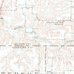 United States Geological Survey Winchester, IL (1924, 62500-Scale) digital map