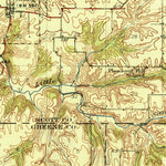 United States Geological Survey Winchester, IL (1926, 62500-Scale) digital map