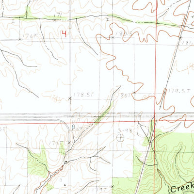 United States Geological Survey Winchester, IL (1983, 24000-Scale) digital map