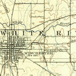 United States Geological Survey Winchester, IN-OH (1916, 62500-Scale) digital map