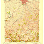 United States Geological Survey Winchester, KY (1952, 24000-Scale) digital map