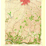 United States Geological Survey Winchester, KY (1959, 24000-Scale) digital map
