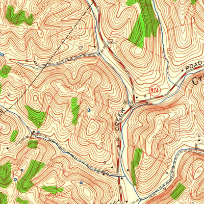 United States Geological Survey Winchester, KY (1959, 24000-Scale) digital map