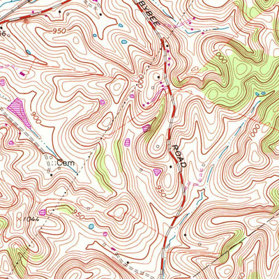 United States Geological Survey Winchester, KY (1965, 24000-Scale) digital map