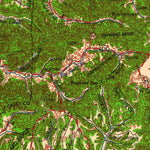 United States Geological Survey Winchester, KY-IN (1960, 250000-Scale) digital map