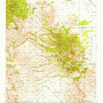United States Geological Survey Winchester Mountains, AZ (1943, 62500-Scale) digital map