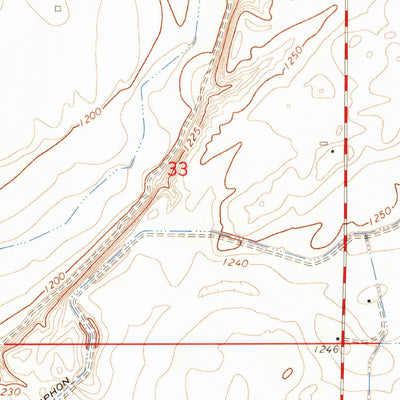 United States Geological Survey Winchester NE, WA (1966, 24000-Scale) digital map