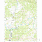 United States Geological Survey Winchester, OR (1987, 24000-Scale) digital map