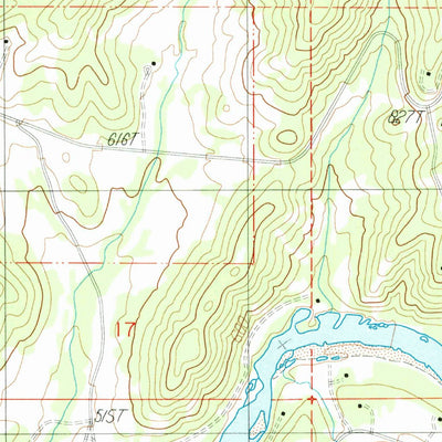 United States Geological Survey Winchester, OR (1987, 24000-Scale) digital map