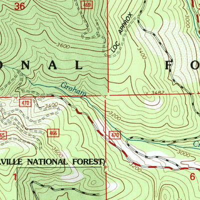United States Geological Survey Winchester Peak, WA (1992, 24000-Scale) digital map
