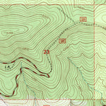 United States Geological Survey Winchester Peak, WA (1992, 24000-Scale) digital map