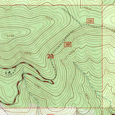 United States Geological Survey Winchester Peak, WA (1992, 24000-Scale) digital map