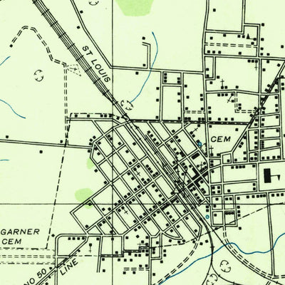 United States Geological Survey Winchester, TN (1936, 24000-Scale) digital map