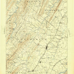 United States Geological Survey Winchester, VA-WV (1894, 125000-Scale) digital map