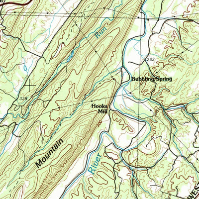 United States Geological Survey Winchester, VA-WV-MD (1983, 100000-Scale) digital map