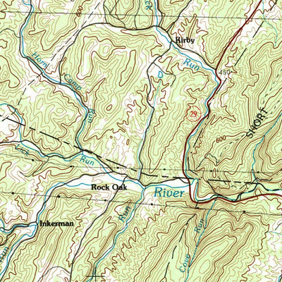 United States Geological Survey Winchester, VA-WV-MD (1983, 100000-Scale) digital map