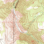 United States Geological Survey Winchester West, ID (1968, 24000-Scale) digital map