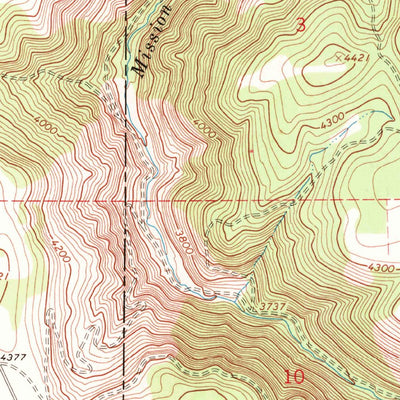 United States Geological Survey Winchester West, ID (1968, 24000-Scale) digital map