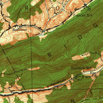 United States Geological Survey Wind Gap, PA (1943, 62500-Scale) digital map