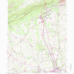 United States Geological Survey Wind Gap, PA (1960, 24000-Scale) digital map