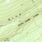 United States Geological Survey Wind Gap, PA (1960, 24000-Scale) digital map