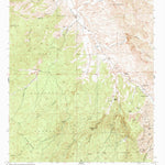 United States Geological Survey Wind Mountain, NM (1950, 24000-Scale) digital map