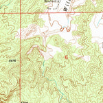 United States Geological Survey Wind Mountain, NM (1950, 24000-Scale) digital map