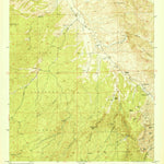 United States Geological Survey Wind Mountain, NM (1951, 24000-Scale) digital map