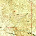 United States Geological Survey Wind Mountain, NM (1951, 24000-Scale) digital map
