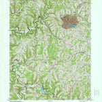 United States Geological Survey Wind Ridge, PA (1997, 24000-Scale) digital map